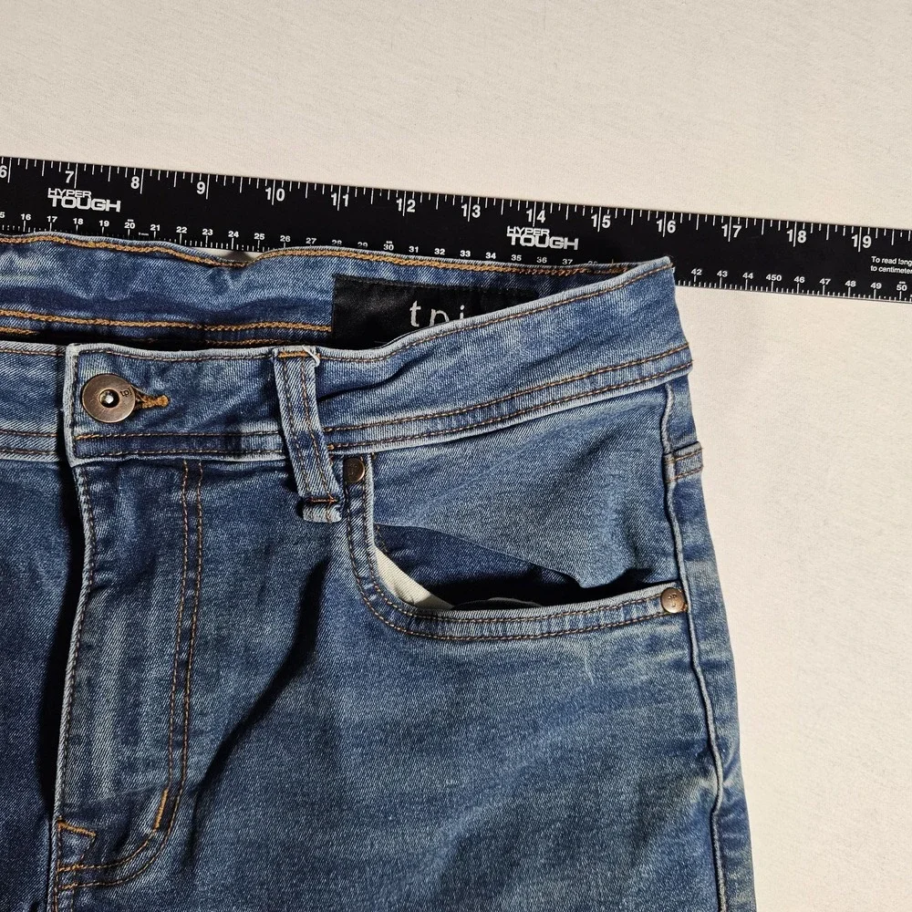 TPJ Jeans Bootcut Mens 33x34 Blue Denim The Perfect‎ Jean